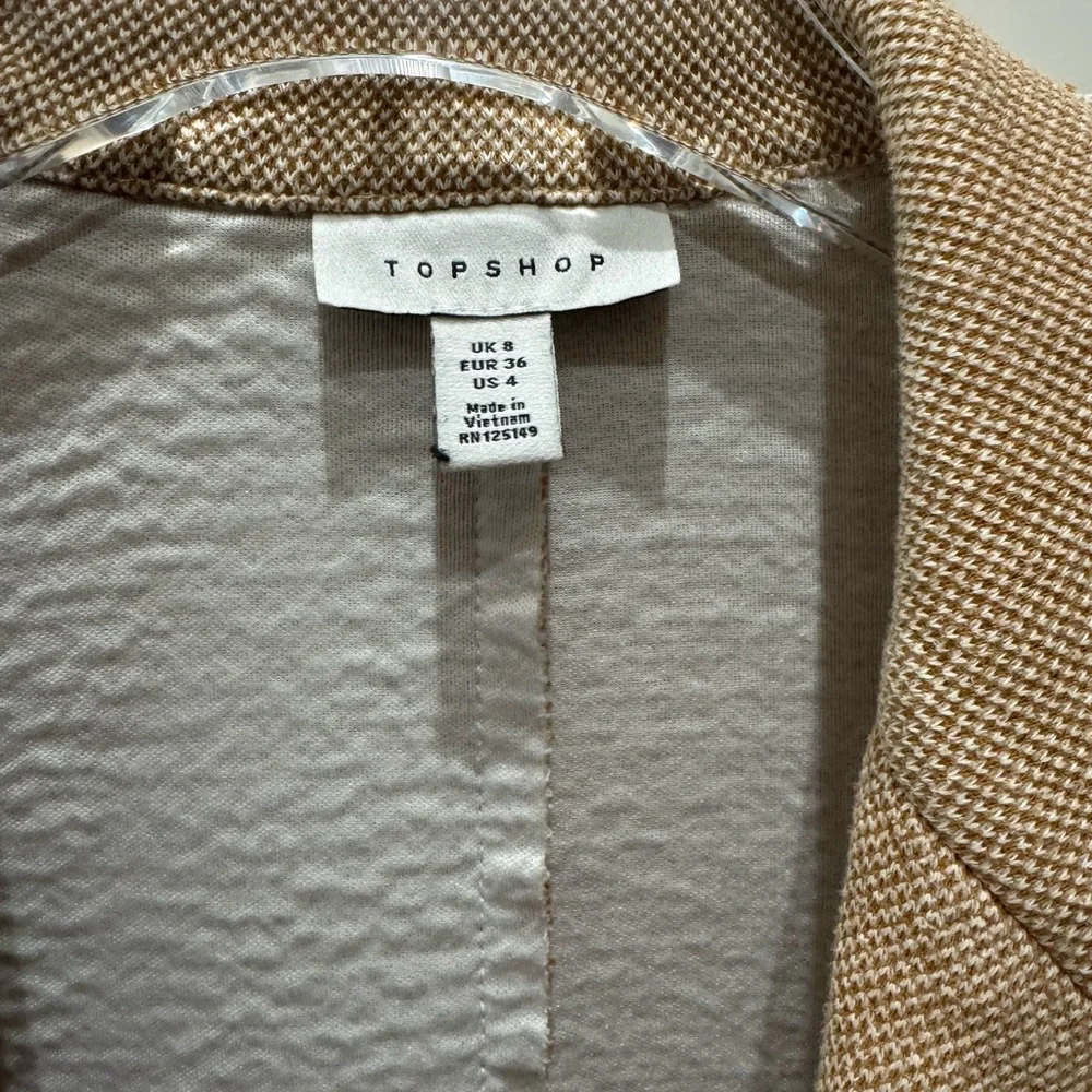 Topshop Beige Blazer for Women - Picture 3 of 7